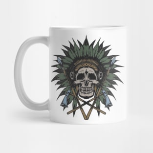 Big Chief of the dead - green Mug